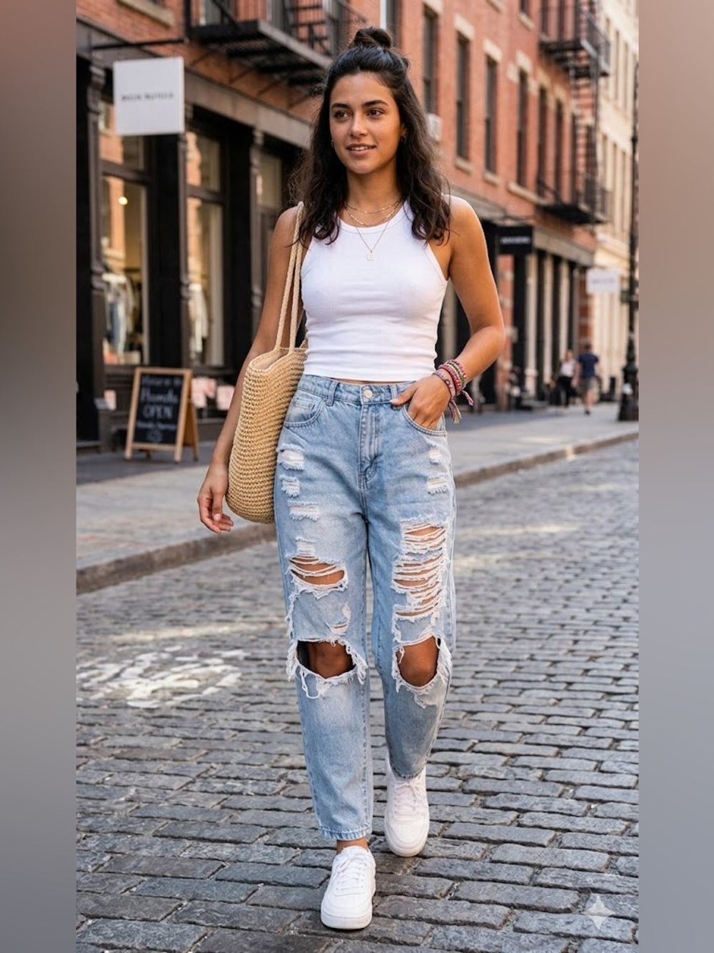 Wax Jean Light Blue Denim Pants